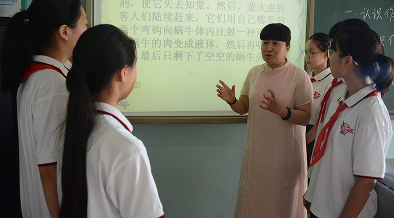 陈经纶中学本部初中语文特级教师冯淑娟专访-中国教育在线