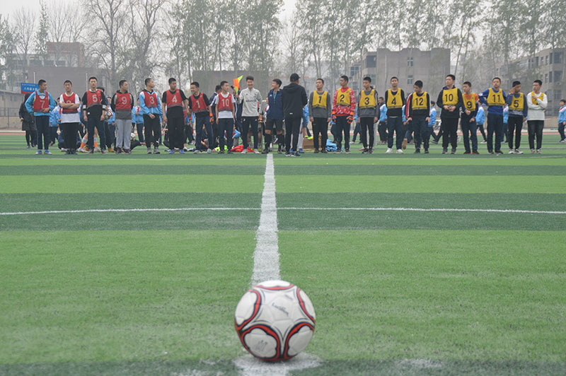 晋州市实验中学2021年校园足球联赛开幕