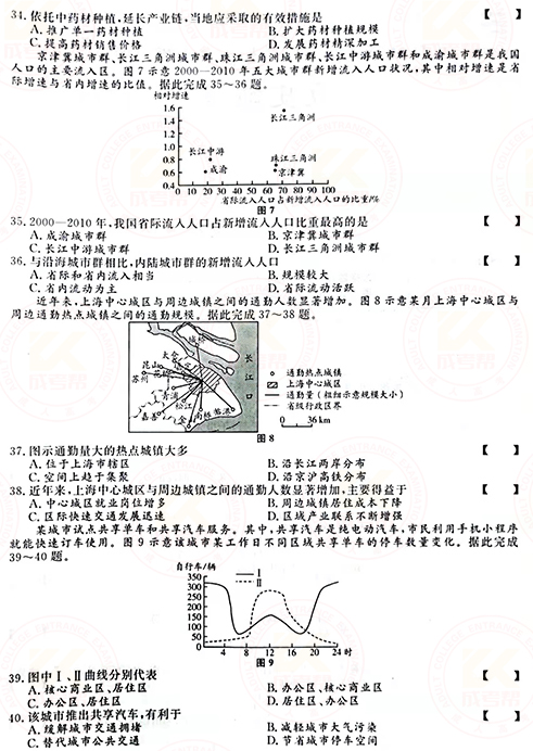 2021年成人高考高起本史地综合真题及答案(已公布)！-4