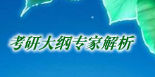 2009年考研大纲专家解析